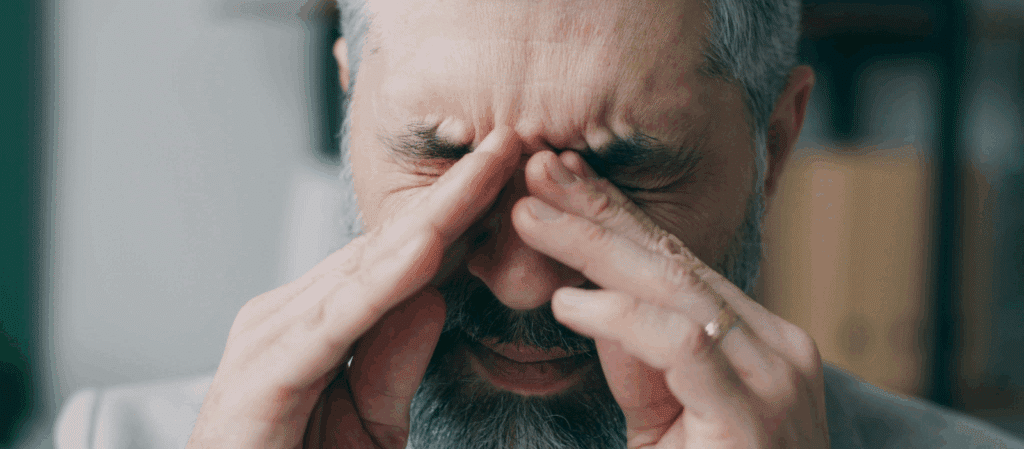 Wazig zien bij stress of burn-out