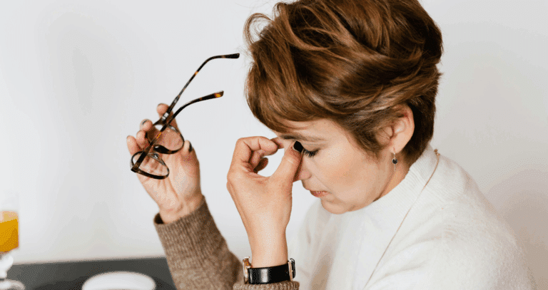 Wazig zien bij stress of burn-out