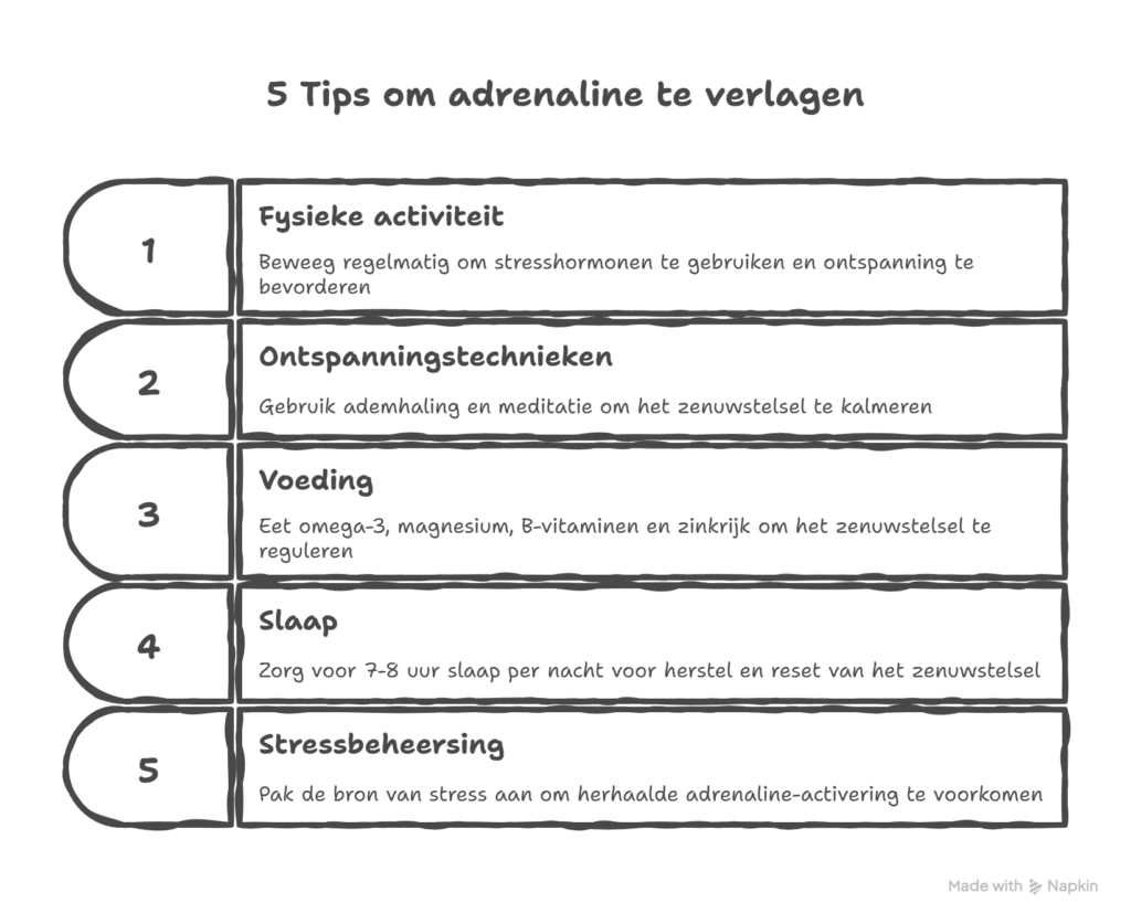 5 tips om adrenaline te verlagen - ruudmeulenberg