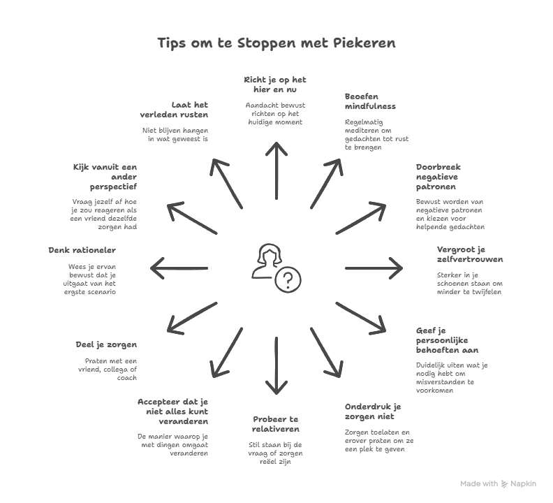 12 tips om te stoppen met piekeren - ruudmeulenberg