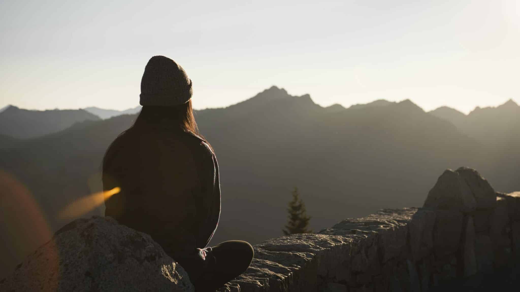 Meditatie helpt je bewust te worden van jezelf
