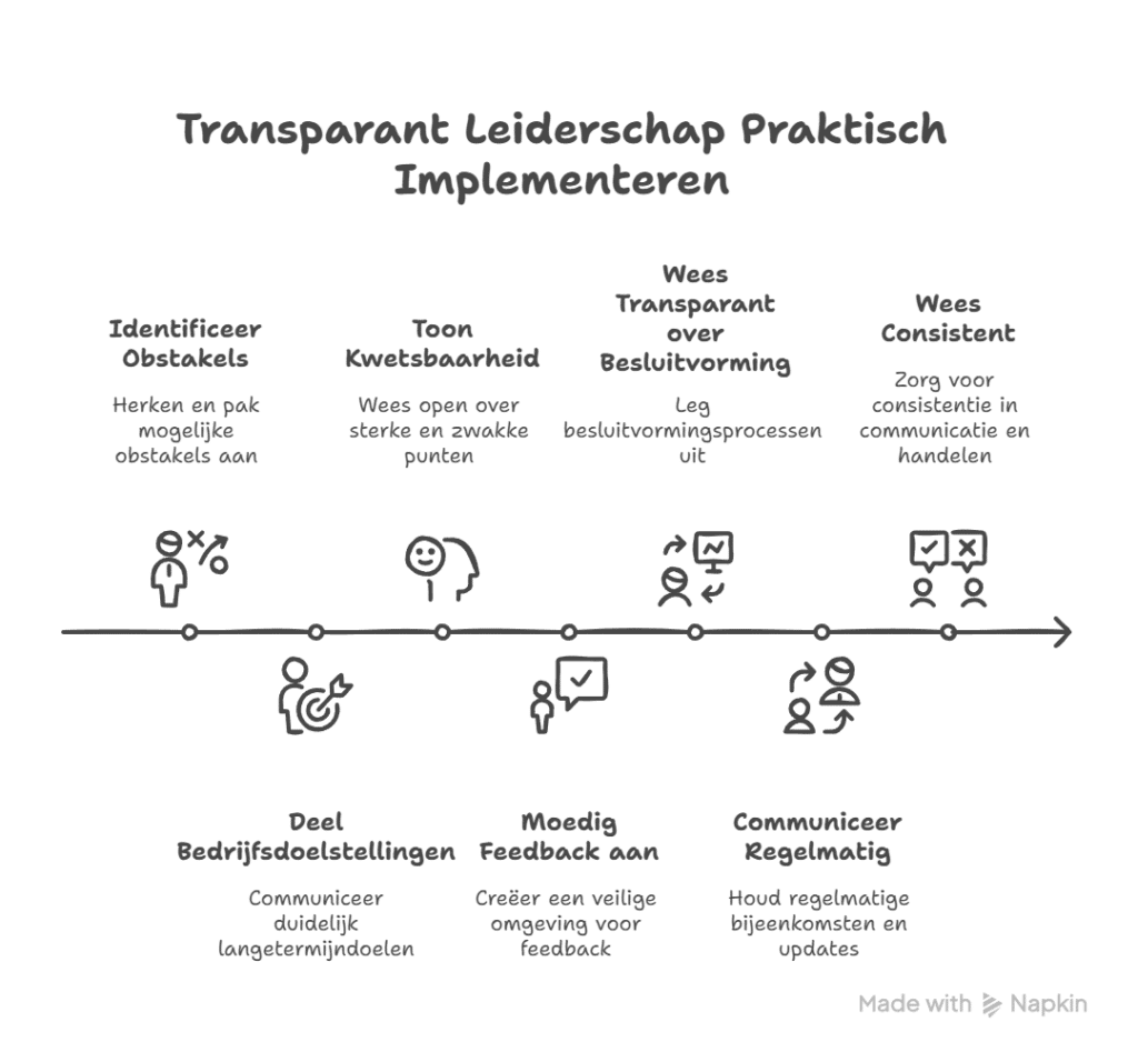 Transparant leiderschap praktisch implementeren en toepassen - ruudmeulenberg