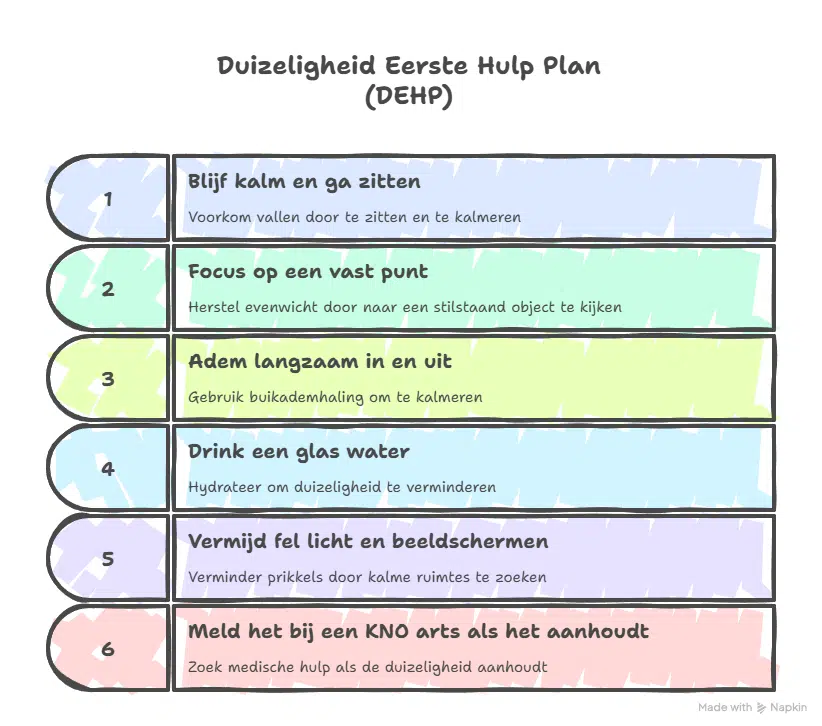 Duizeligheid Eerste Hulp Plan (DEHP) - ruudmeulenberg