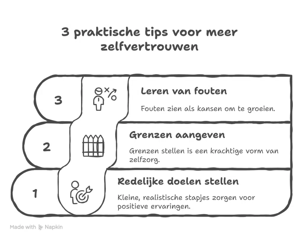 3 praktische tips voor meer zelfvertrouwen - Vergroot je zelfvertrouwen met een zelfvertrouwencoach - meulenberg