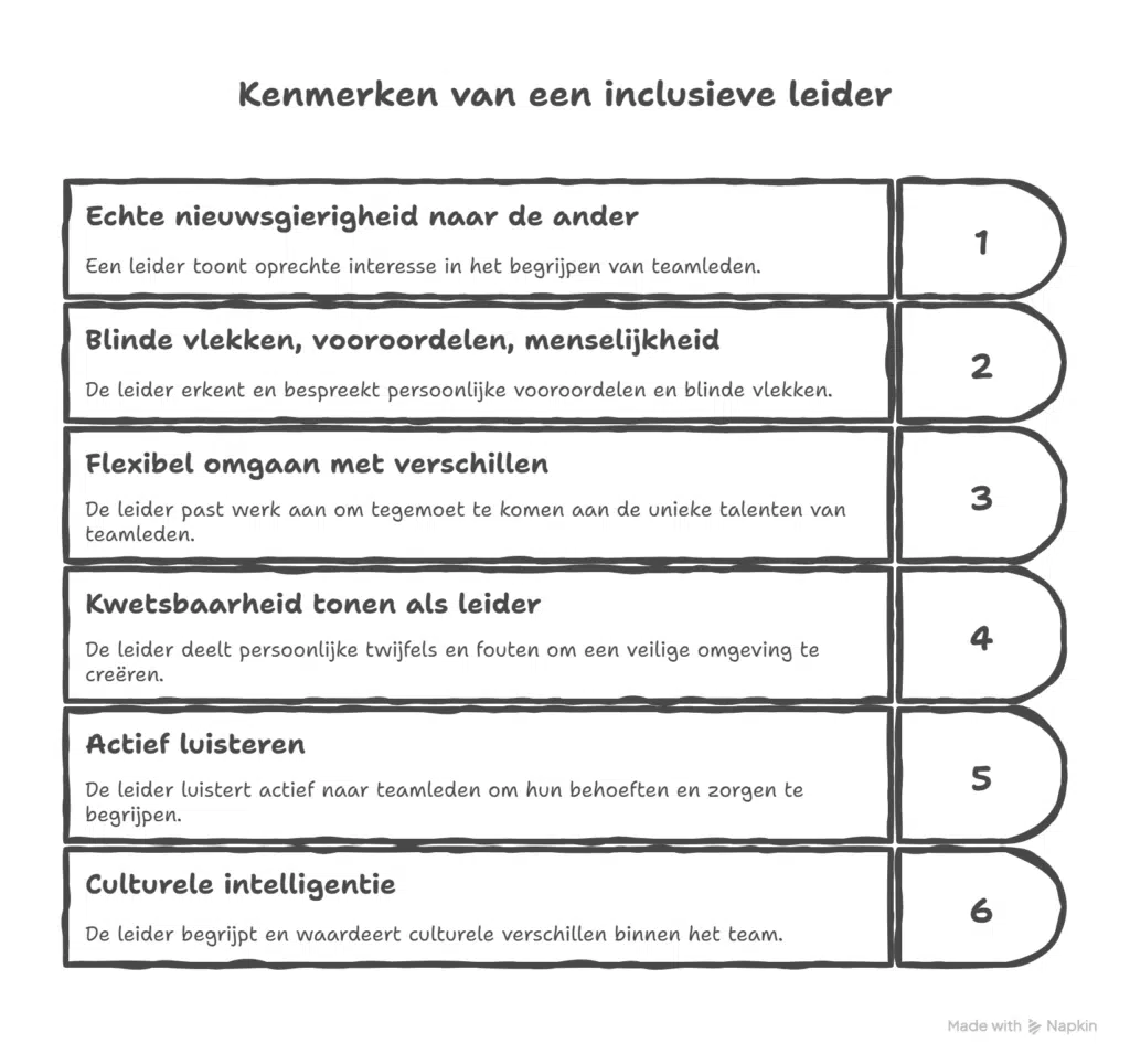 Kenmerken van Inclusief leiderschap - meulenberg
