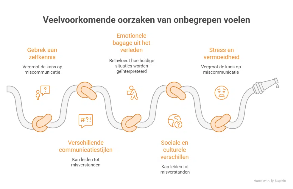 Veelvoorkomende oorzaken van onbegrepen voelen - ruudmeulenberg