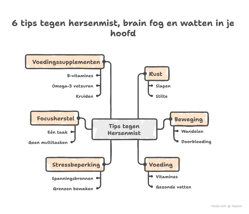 6 tips tegen hersenmist, brain fog en watten in je hoofd - ruudmeulenberg